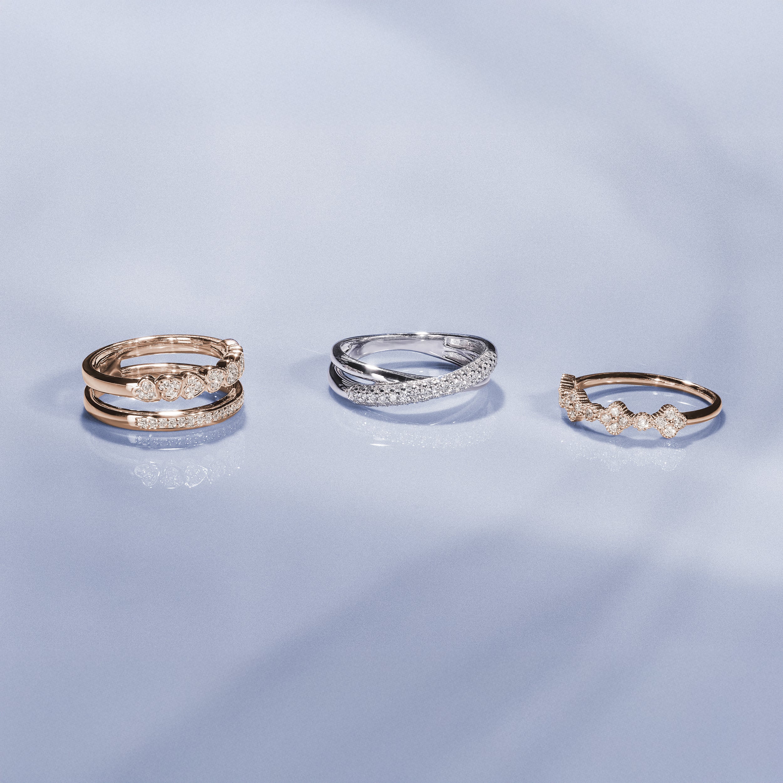Alegria Lab Diamond Ring 0.27ct in 18k Gold Vermeil